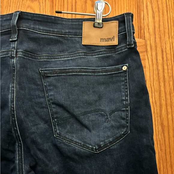 Mavi Men's Matt Size W36/L30 Relaxed Straight Leg‎ Fit dark wash jeans - Picture 7 of 7